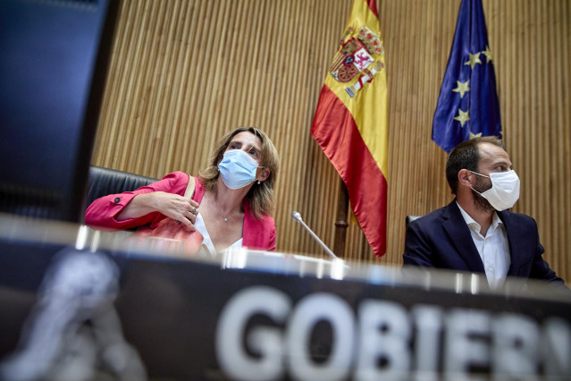 La ministra de Transición Ecológica y Reto Demográfico, Teresa Ribera, preside una Comisión de Transición Ecológica y Reto Demográfico, a 30 de agosto de 2021, en Madrid