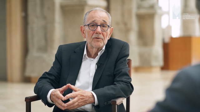 Javier Solana, en la conversación con Gabilondo grabada por el Memorial de Víctimas