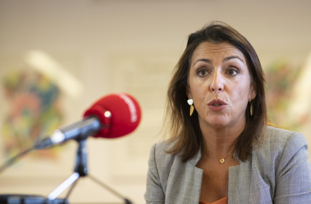 Marta Bosquet, durante la entrevista