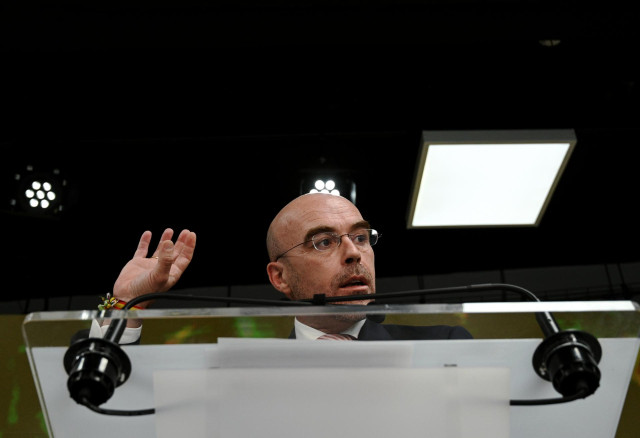 Archivo - El vicepresidente Primero de Acción Política y eurodiputado de VOX, Jorge Buxadé