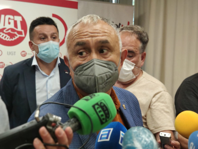 El secretario general de UGT, Pepe Álvarez.