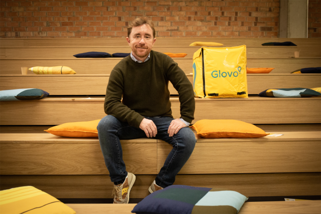 Archivo - El cofundador de Glovo, Sacha Michaud, en una imagen de archivo.