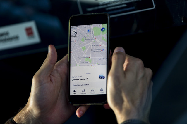 Archivo - Aplicación de Cabify
