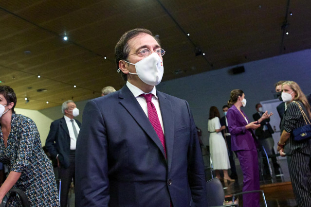 El Ministro de Asuntos Exteriores, Unión Europea y Cooperación, José Manuel Albares