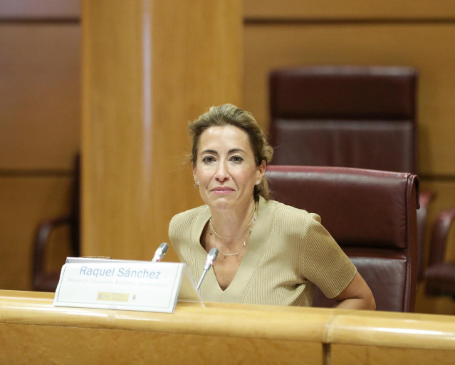 La ministra de Transportes, Movilidad y Agenda Urbana, Raquel Sánchez.