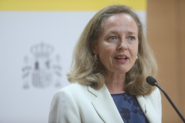 La vicepresidenta para Asuntos Económicos y Transformación Digital del Gobierno de España, Nadia Calviño