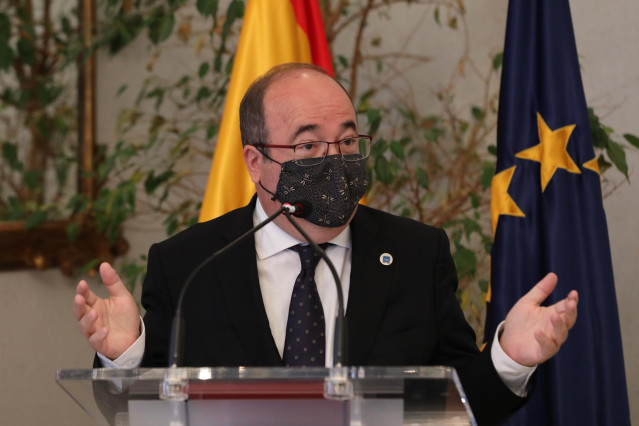 El ministro de Cultura y Deporte, Miquel Iceta