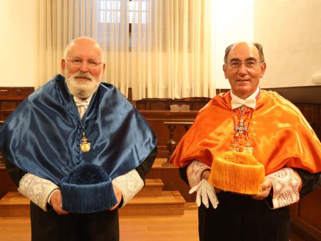 Timmermans y Galán en la USAL