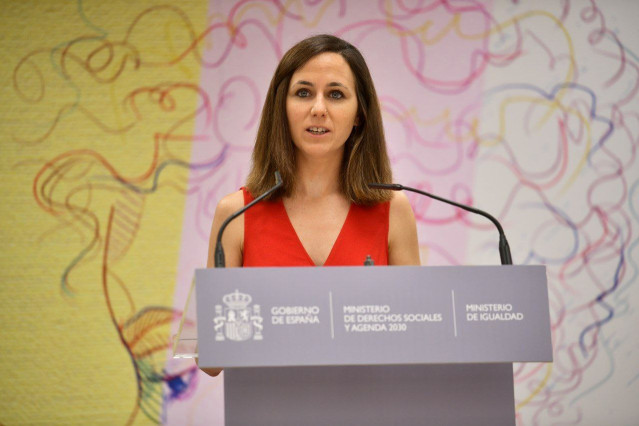 Archivo - La ministra de Derechos Sociales y Agenda 2030, Ione Belarra.