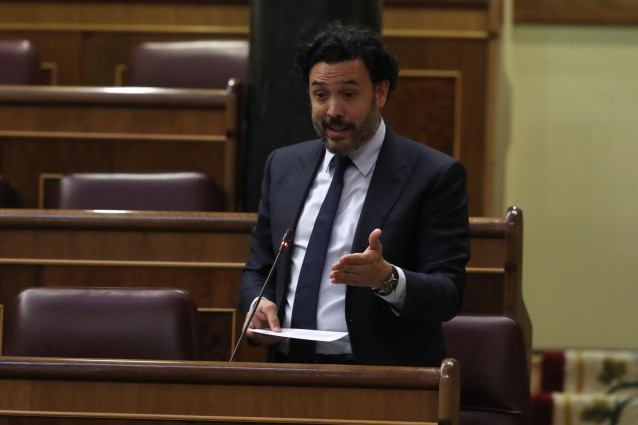 Archivo - El secretario general del grupo parlamentario popular, Guillermo Mariscal.