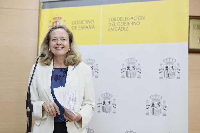 La vicepresidenta primera y ministra de Asuntos Económicos y para la Transformación Digital, Nadia Calviño