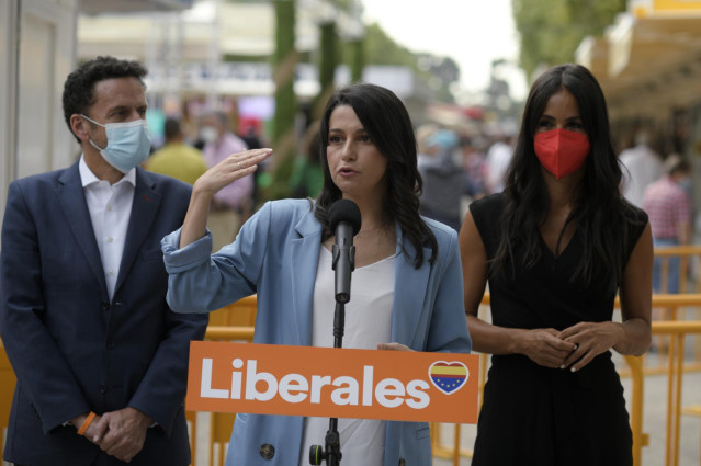 La presidenta de Ciudadanos, Inés Arrimadas.
