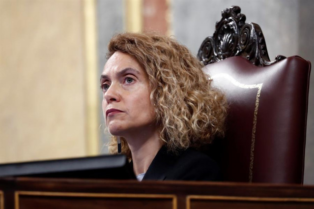 Archivo - La presidenta del Congreso de los Diputados, Meritxell Batet.