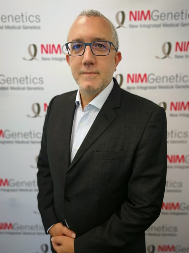 El director de desarrollo corporativo de NIMGenetics, Jaime Vázquez.