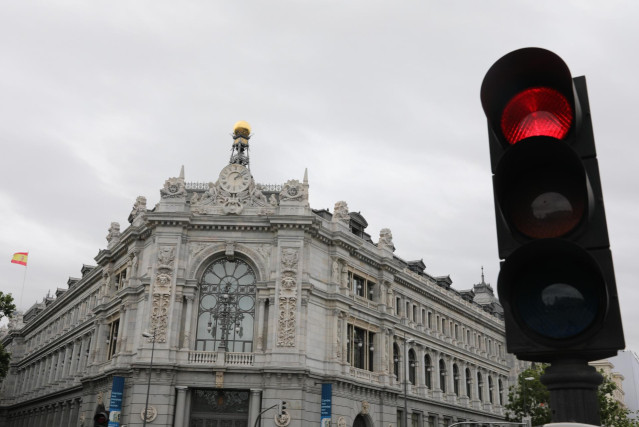 Archivo - Sede del Banco de España el día que ha publicado su informe anual, a 13 de mayo de 2021, en Madrid (España).