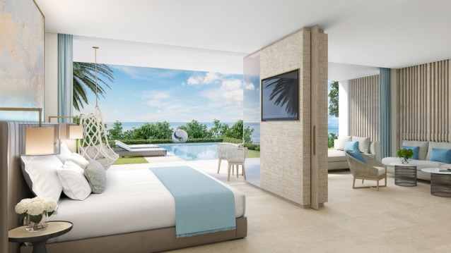 Archivo - Habitación del futuro hotel Ikos Andalucía en Estepona (Málaga).