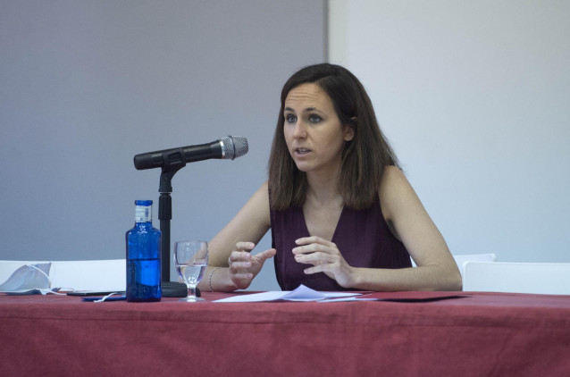 Archivo - La ministra de Derechos Sociales y Agenda 2030, Ione Belarra.