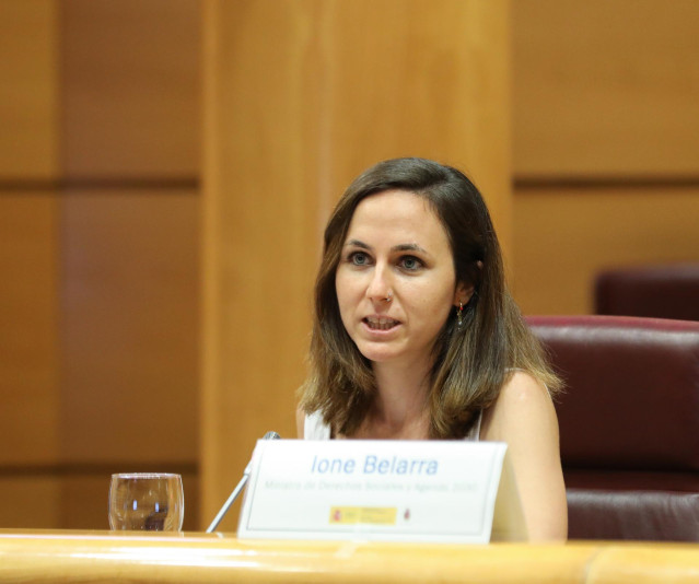 La ministra de Derechos Sociales y Agenda 2030, Ione Belarra
