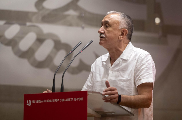 El secretario general de UGT, Pepe Álvarez, en una foto de archivo.
