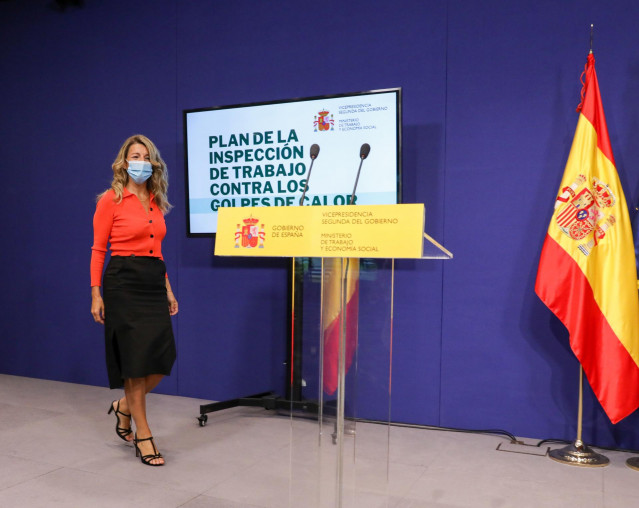 Archivo - La vicepresidenta segunda del Gobierno y ministra de Trabajo y Economía Social, Yolanda Díaz