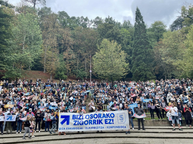 Movilización de Sare en Arrasate