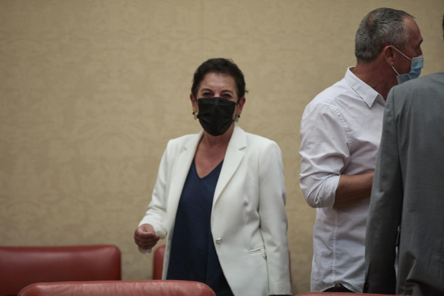 La portavoz de EH Bildu en el Congreso, Mertxe Aizpurua