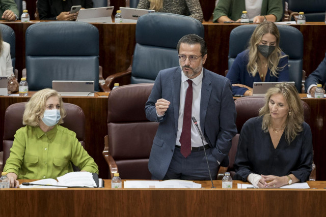El consejero de Economía, Hacienda y Empleo, Javier Fernández-Lasquetty.