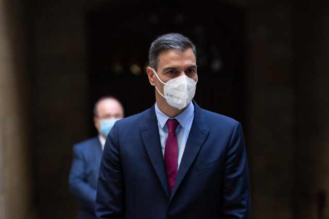 El presidente del Gobierno, Pedro Sánchez
