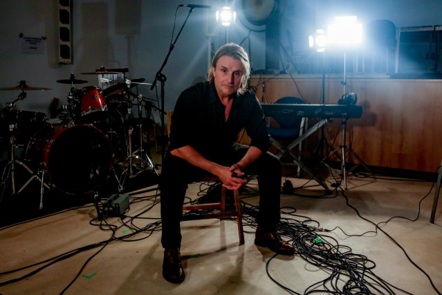 El músico Nacho Cano durante una entrevista con Europa Press