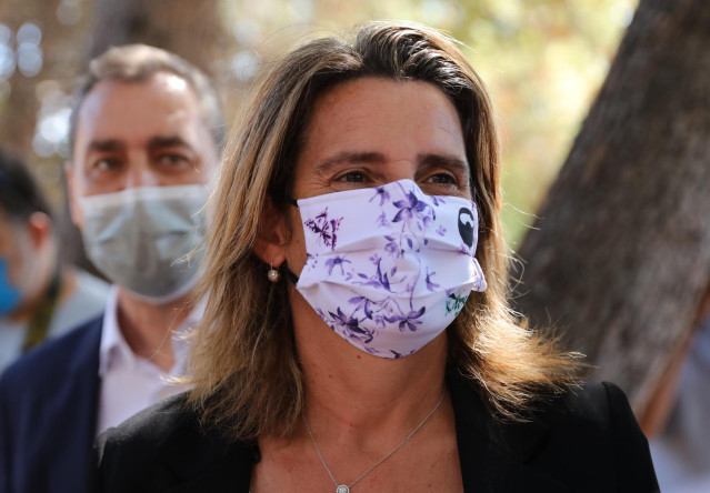 La vicepresidenta tercera y ministra para la Transición Ecológica, Teresa Ribera