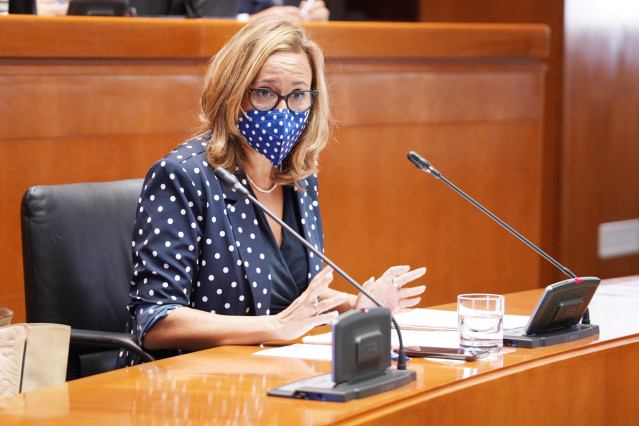 La consejera de Presidencia de Aragón, Mayte Pérez.