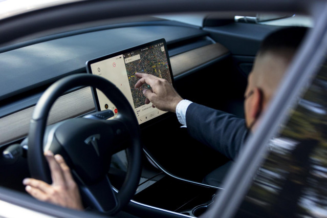 Vehículo de la compañía Vecttor, filial de Cabify