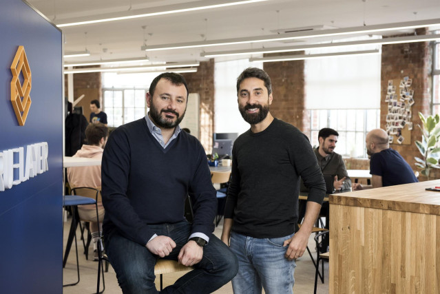 Archivo - Los fundadores de TrueLayer, Luca Martinetti y Francesco Simoneschi.