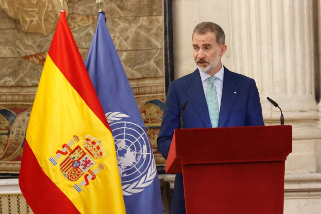 Archivo - El Rey Felipe VI