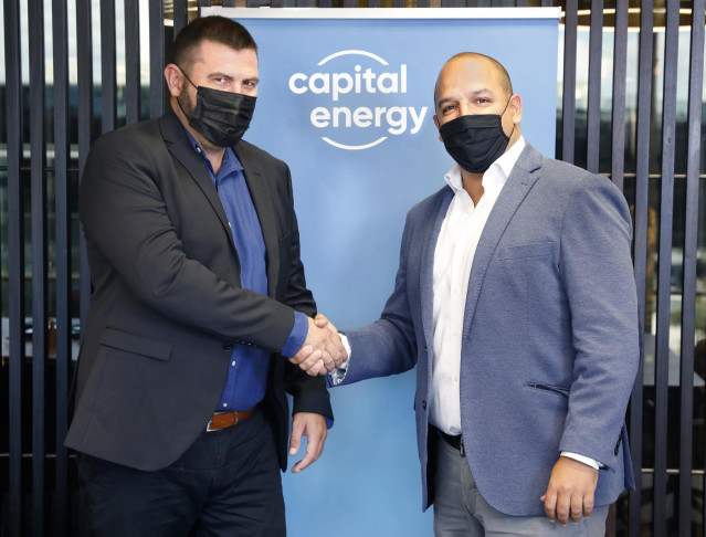 Alejandro Ortega, CEO de AC Solutions, y Juan José Sánchez, CEO de Capital Energy