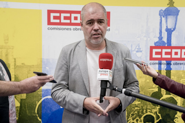 El secretario general de CCOO, Unai Sordo