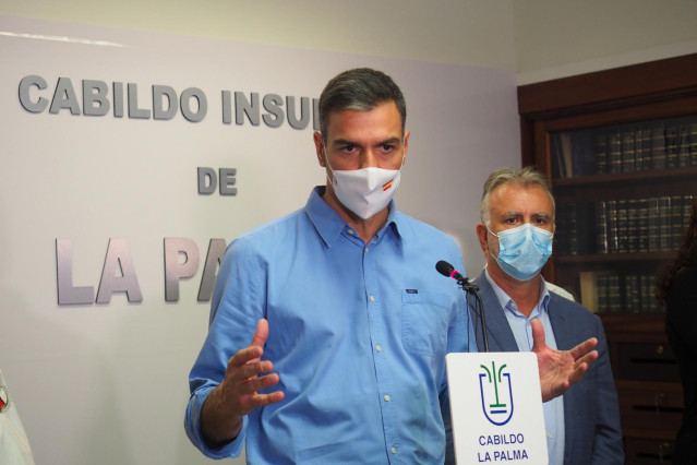 El presidente del Gobierno, Pedro Sánchez
