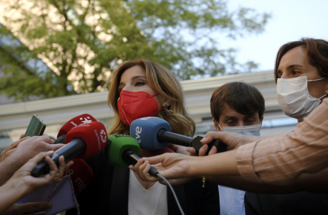 La portavoz del PSOE en la Asamblea, Hana Jalloul.