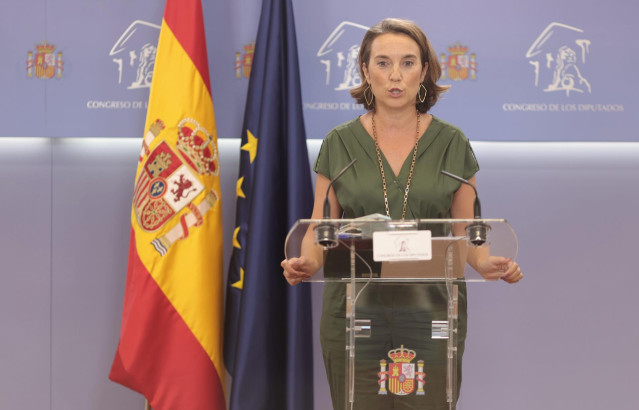 La portavoz del PP en el Congreso, Cuca Gamarra.