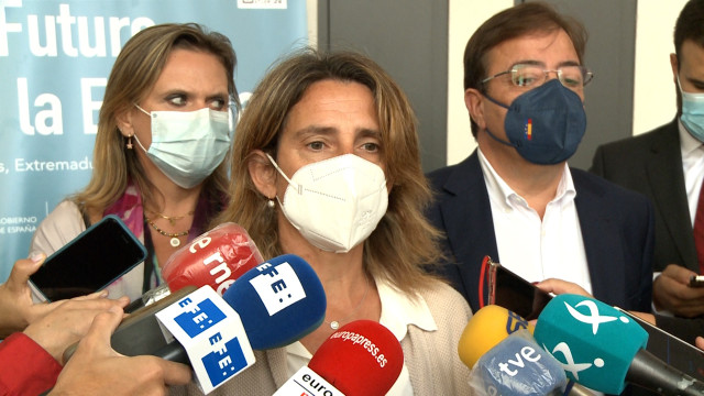 La ministra de Transición Ecológica, Teresa Ribera, remarca el 