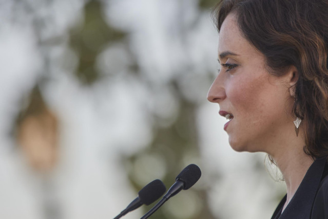 La presidenta de la Comunidad de Madrid, Isabel Díaz Ayuso, inaugura la Casa de Aves del Palacio del Infante Don Luis, a 21 de septiembre de 2021, en Boadilla del Monte, Madrid, (España). Conocida como 