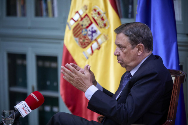 El ministro de Agricultura, Pesca y Alimentación, Luis Planas,