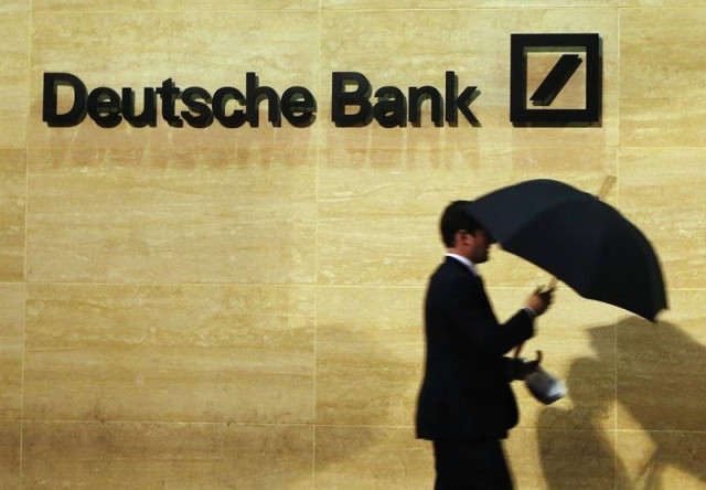 Archivo - DEUTSCHE BANK, en una imagen de archivo