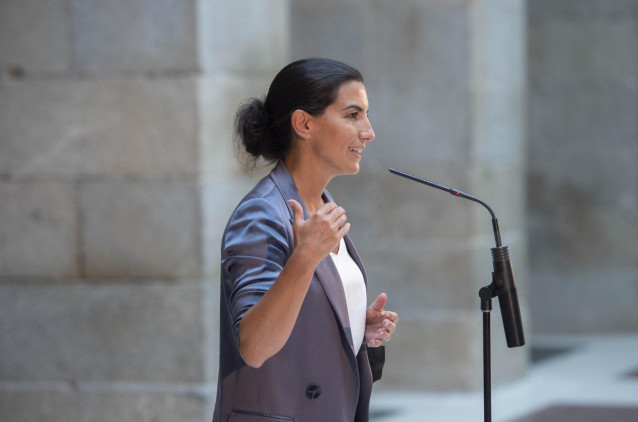 La portavoz de Vox en la Asamblea, Rocío Monasterio.
