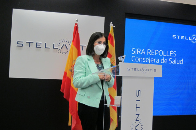 La ministra de Sanidad, Carolina Darias.