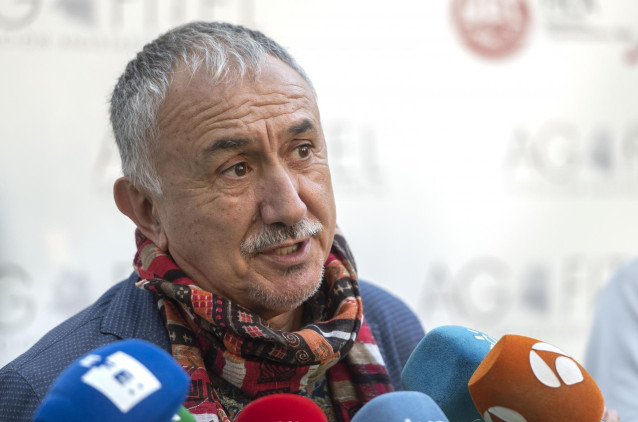El secretario general de UGT, Pepe Álvarez, en una imagen de archivo.