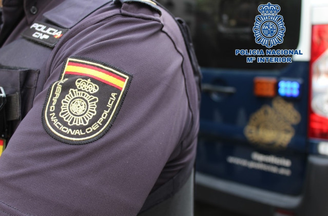 Imagen de archivo de un agente de la Policía Nacional