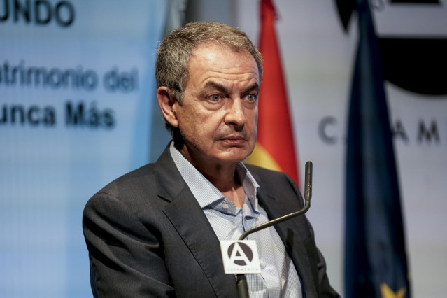 El expresidente del Gobierno, José Luis Rodríguez Zapatero