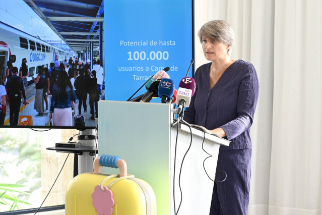La directora general de la empresa en España, Héléne Valenzuela