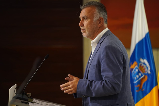 El presidente de Canarias, Ángel Víctor Torres